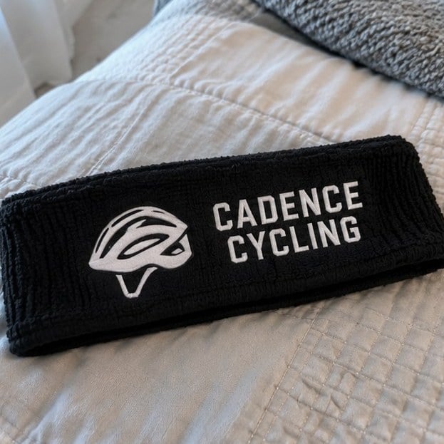Customer photo of a custom headband